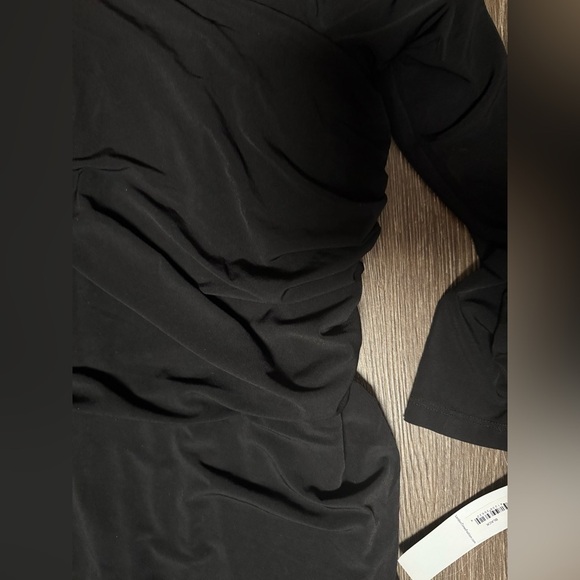 London times LONG SLEEVE ASYMMETRICAL NECK DRESS size 10 - Picture 6 of 6